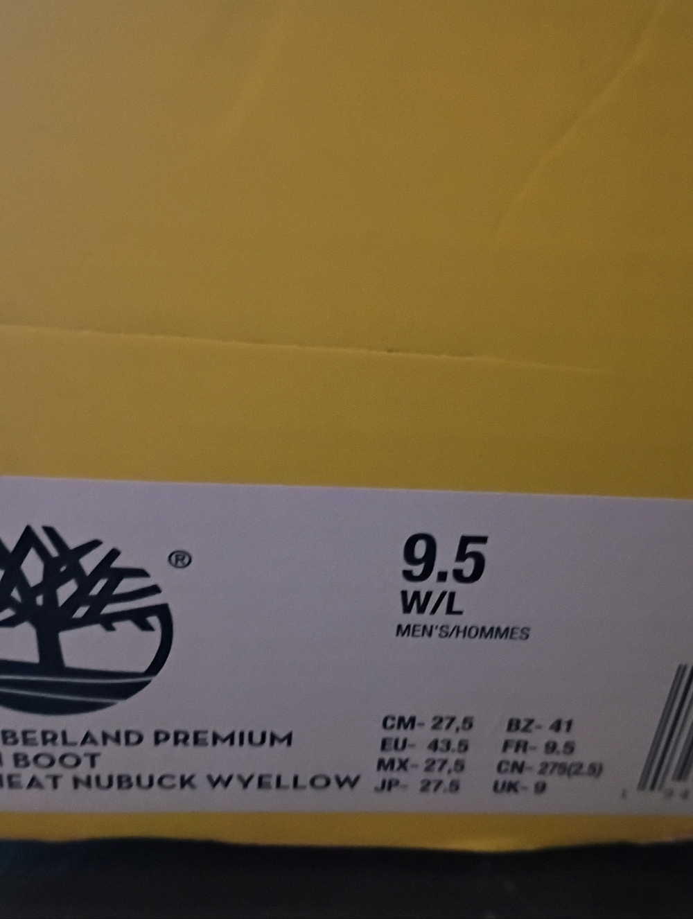 Timberland Bee Line Tan Work Boots with Yellow Soles - Picture 6 of 6